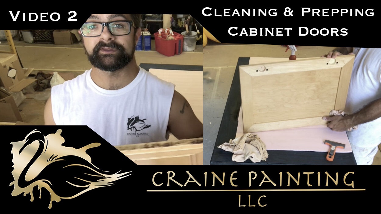 How To Refinish Cabinets Part 2 Cleaning And Prepping Doors